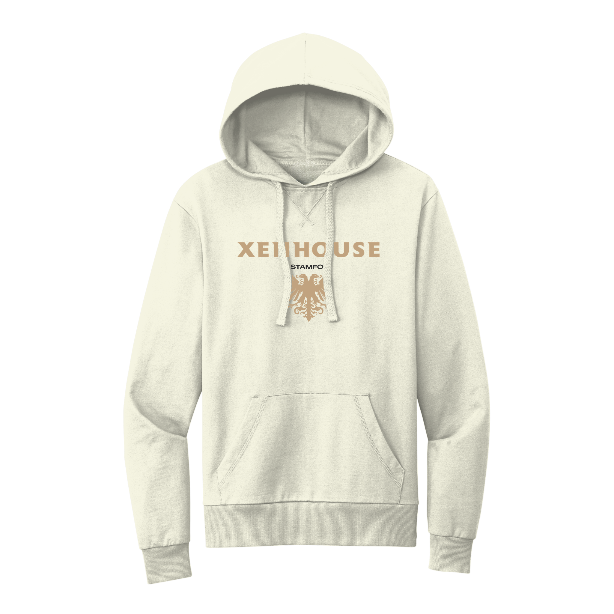 Xenhouse Unisex Organic French Terry Pullover Hoodie