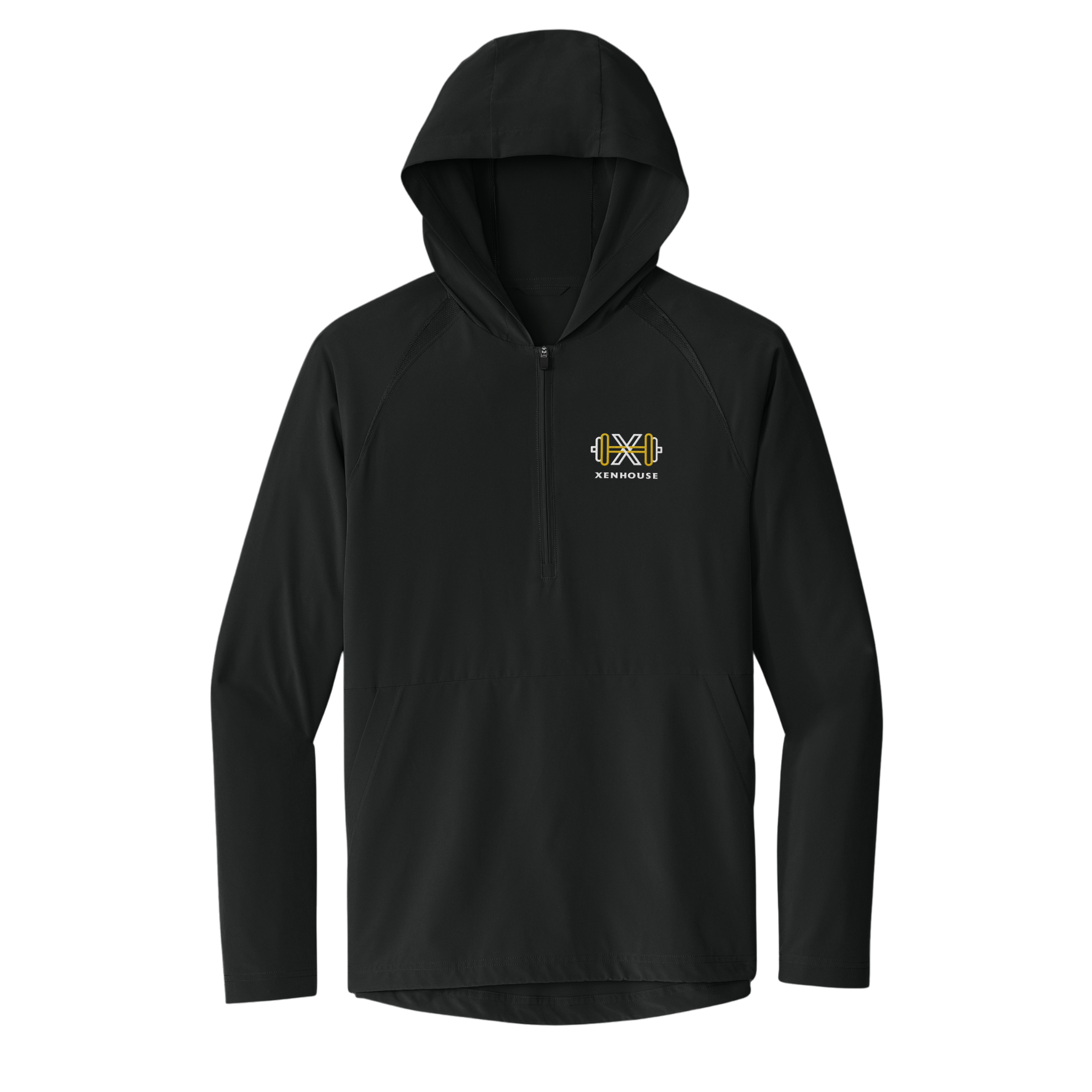Xenhouse - 1/2 Zip LS Hooded Relentless Jacket