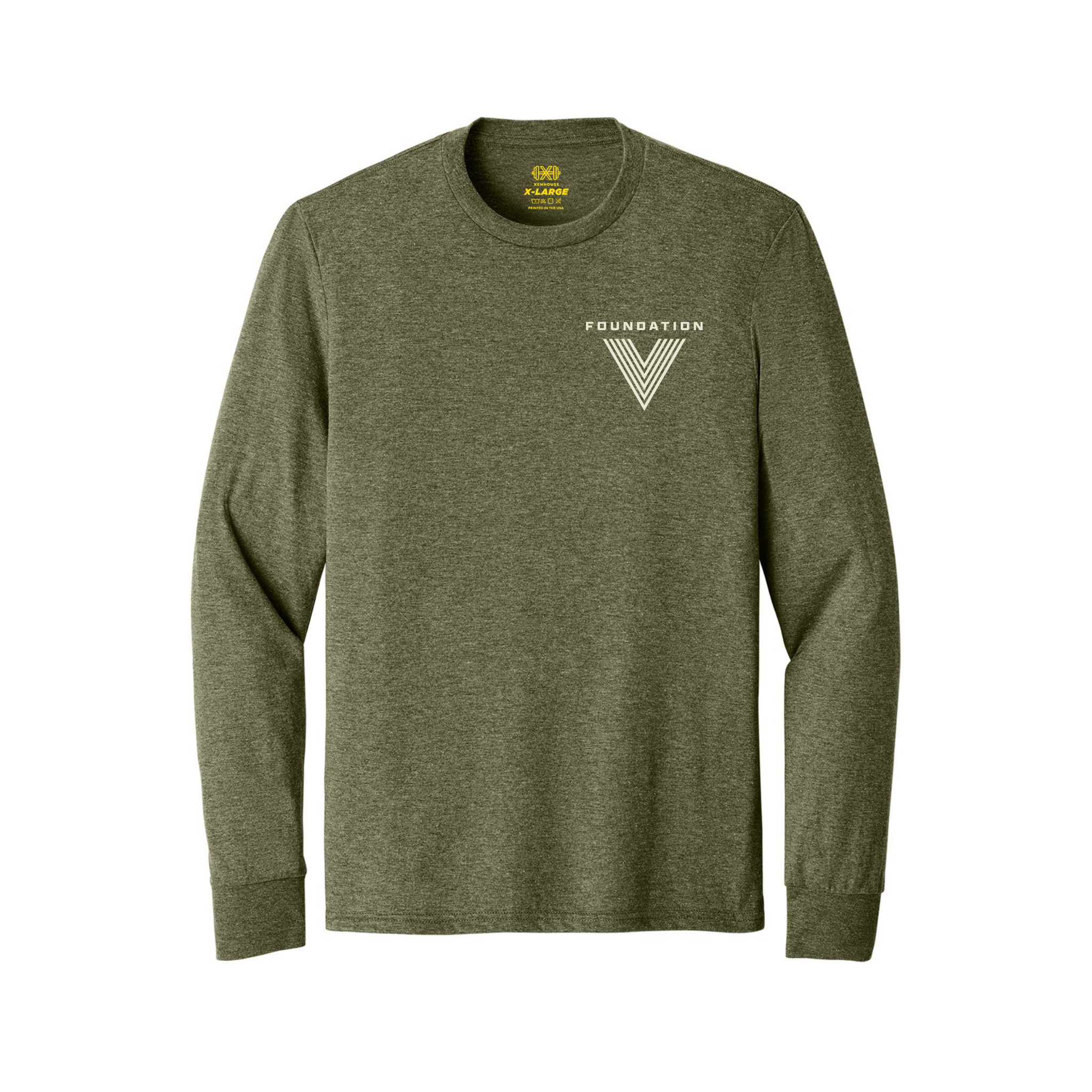 Xenhouse – Foundation V “Values” Tri-Blend Long Sleeve T