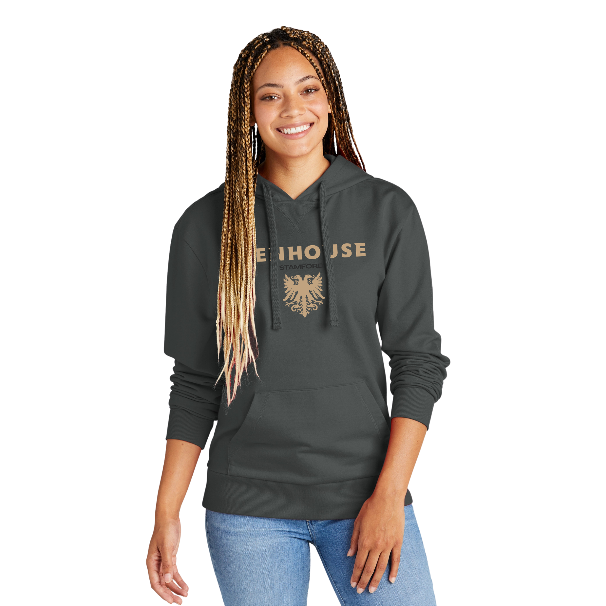 Xenhouse Unisex Organic French Terry Pullover Hoodie