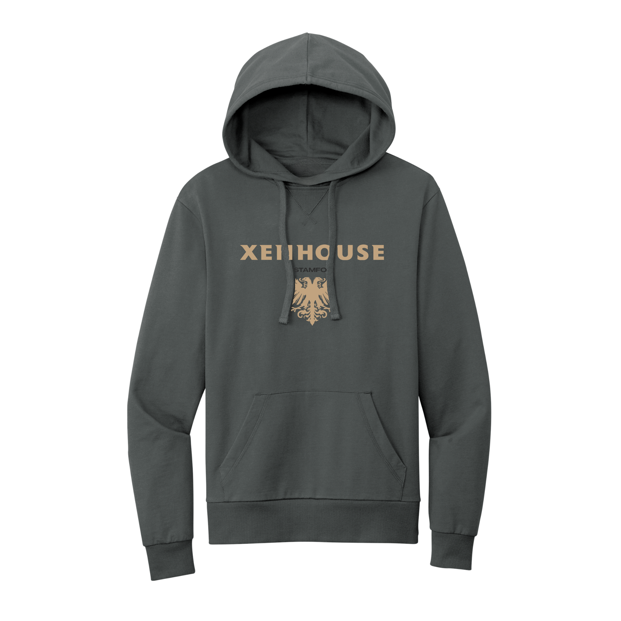 Xenhouse Unisex Organic French Terry Pullover Hoodie